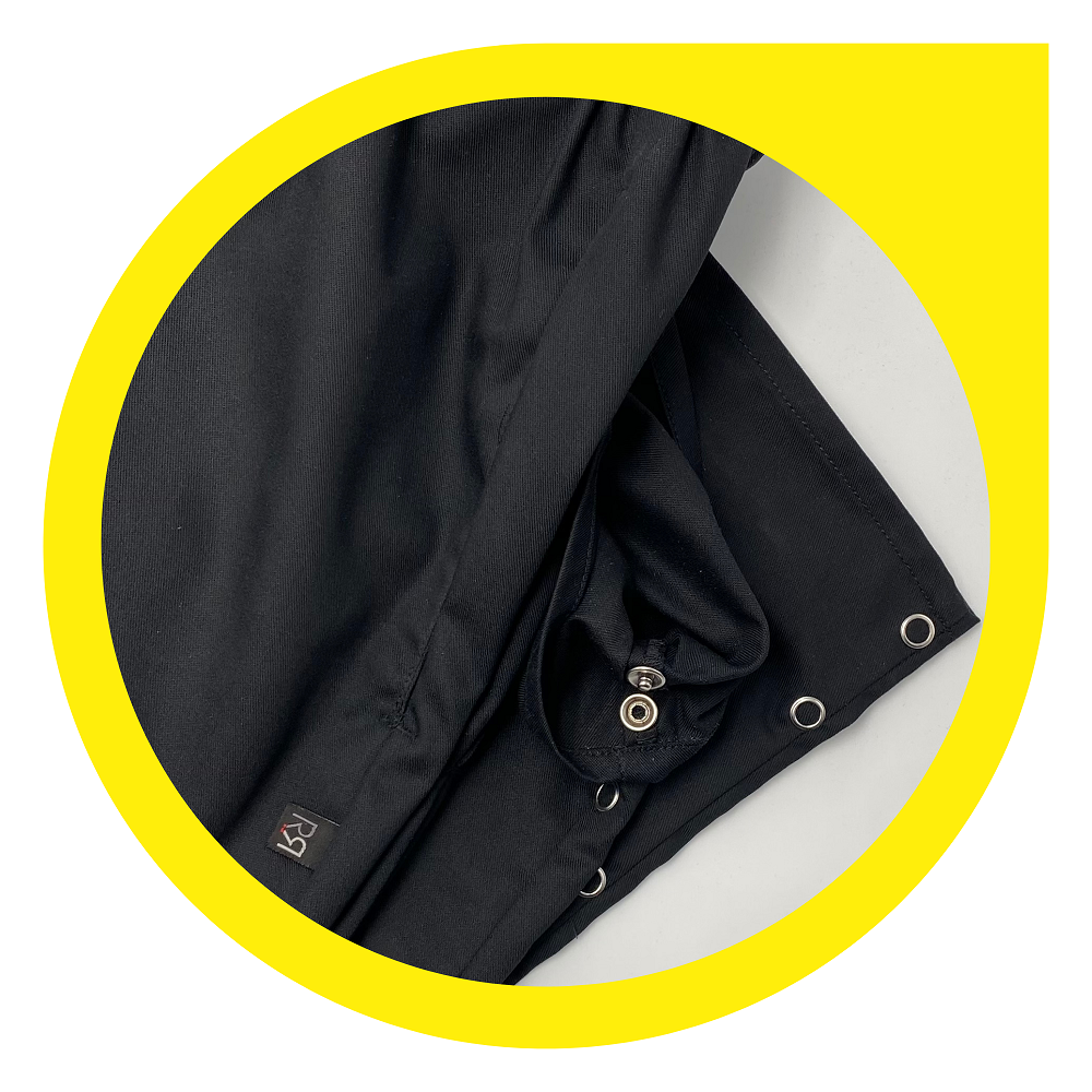 Pantalon mixte Umini noir  - Réf. 891306 - Illustration n°2