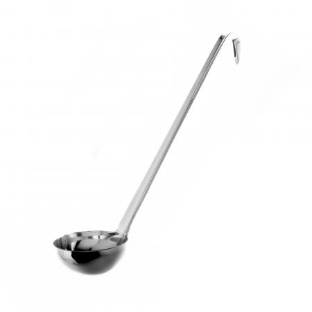 Louche monobloc en inox 13 CL diam. 80 mm 