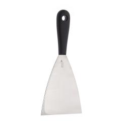 Spatule triangle lame en inox 10 cm