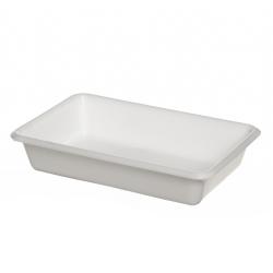 Bac plat plastique 3 L 36x26x7 cm