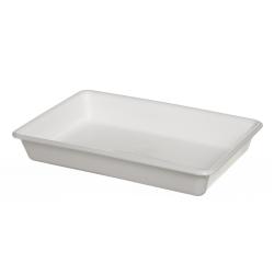 Bac plat plastique 8 L 50x35x8 cm