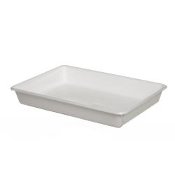 Bac plat plastique 10 L 54x39x8 cm