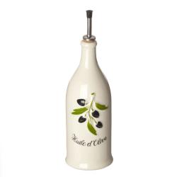 Bouteille en porcelaine 75 cl - Huile d'olive