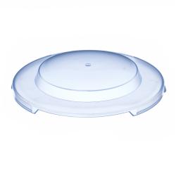 Couvercle bleu en copolyester diam. 123 mm