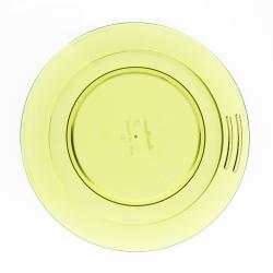 Assiette creuse en copolyester jaune diam. 180 mm