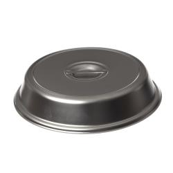 Cloche pour assiette en inox diam 25 cm