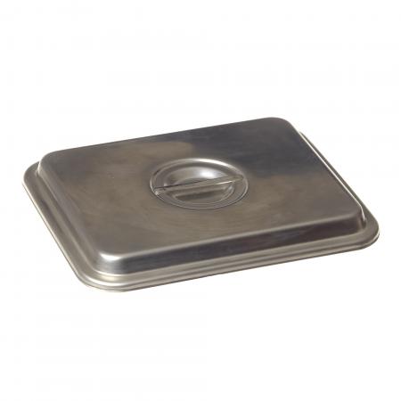 Cloche rectangulaire en inox  24 x 20 cm H 33