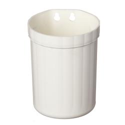 Porte-balayette WC à fixer blanc