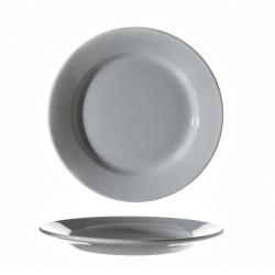 Assiette plate Bourrelet n° 2 en porcelaine diam 256 mm