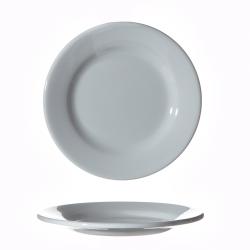 Assiette plate Bourrelet n°7 en porcelaine diam 171 mm