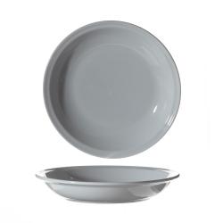 Assiette creuse Horizon en porcelaine diam. 215 mm