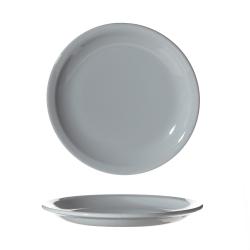 Assiette plate Horizon en porcelaine diam. 200 mm