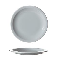 Assiette plate Horizon en porcelaine diam. 175 mm
