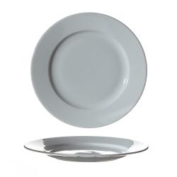 Assiette plate Elégance n°4 en porcelaine diam 225 mm