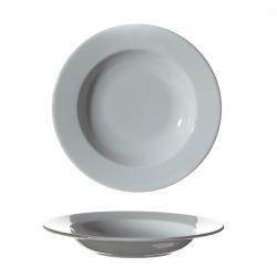 Assiette creuse Elégance n°3 en porcelaine diam 215 mm