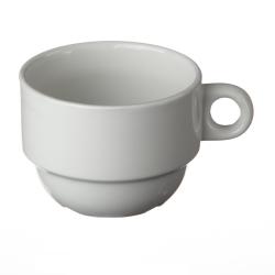Tasse à déjeuner en porcelaine empilable 24 cl