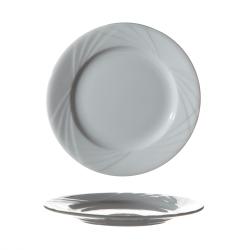 Assiette plate Europa en porcelaine diam. 150 mm