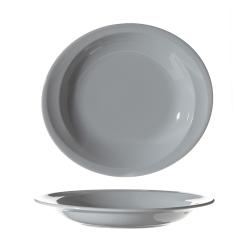 Assiette creuse Elypse en porcelaine 225 mm x 210 mm