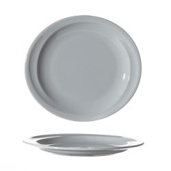 Assiette plate Elypse en porcelaine 197 mm x 178 mm