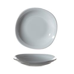 Assiette creuse Opti n°10 en porcelaine 132 mm x 126 mm