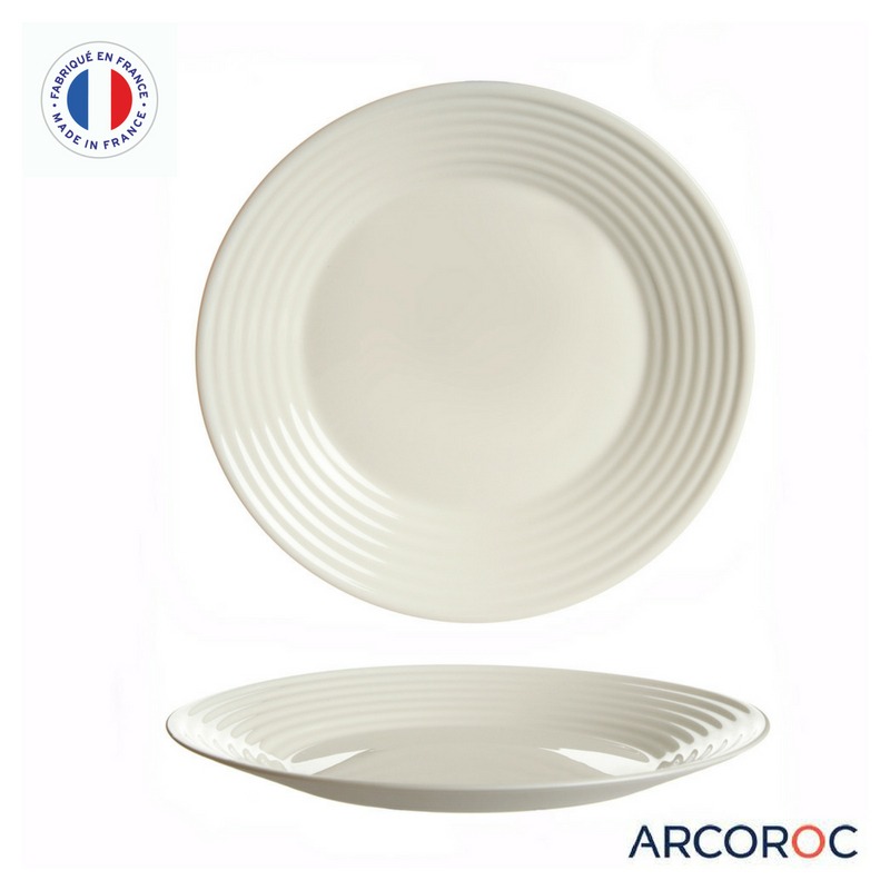 Assiette plate Arcoroc Stairo diam. 235 mm