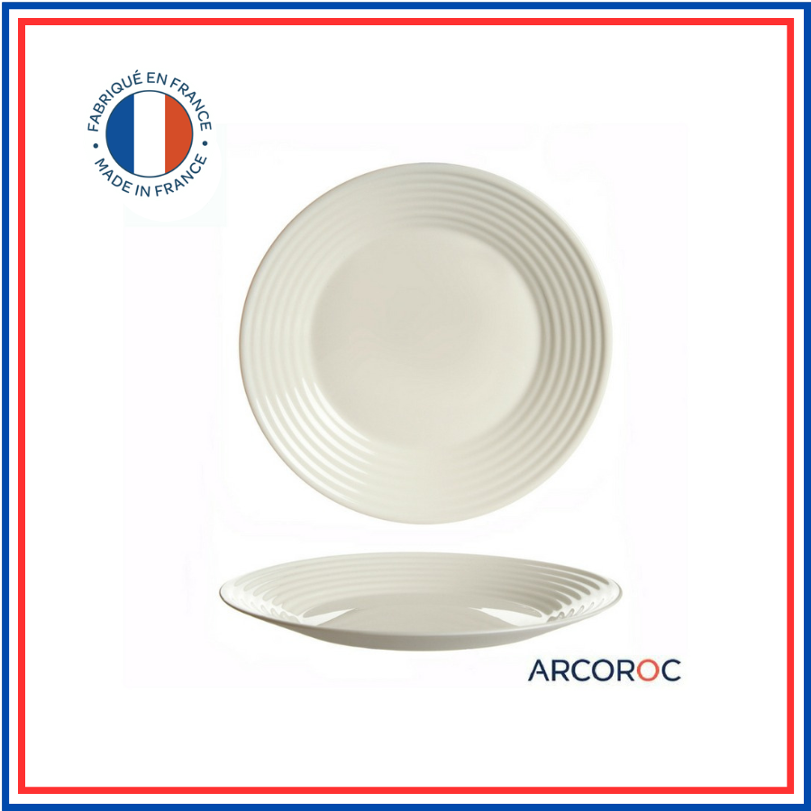 Assiette plate Arcoroc Stairo diam. 235 mm