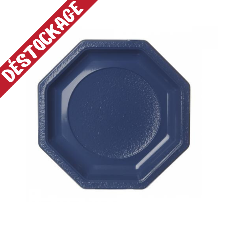 Assiette octogonale en couleur 185 mm - ASF185...