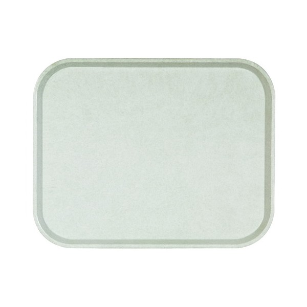 Plateau ECO POLY ONE - Nuage Gris -  530 x 325 mm