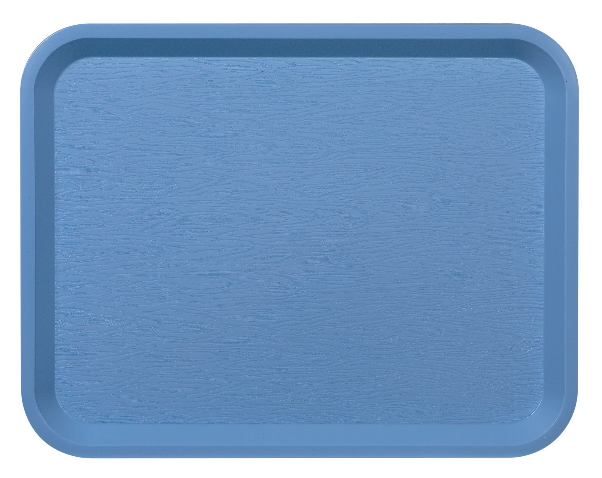 Plateau en polypropylène FAST FOOD PP Bleu ciel 355 x 277 mm