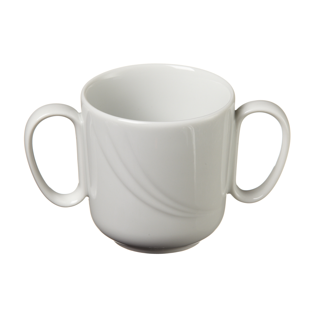 Tasse/Mug à bouillon Senior en porcelaine - 2 anses - 30 cl