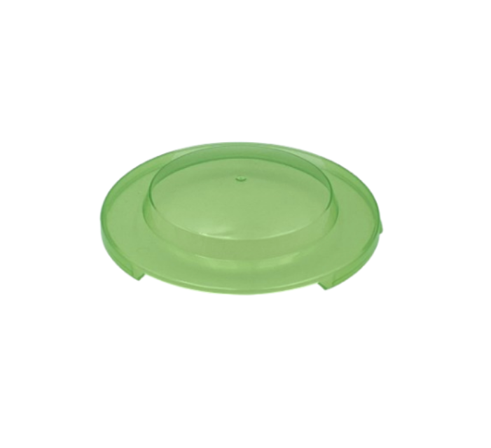 Couvercle pour bol vert en copolyester diam. 123 mm