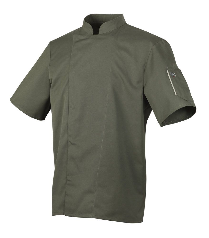 Veste mixte cuisinier Nero - Manches courtes