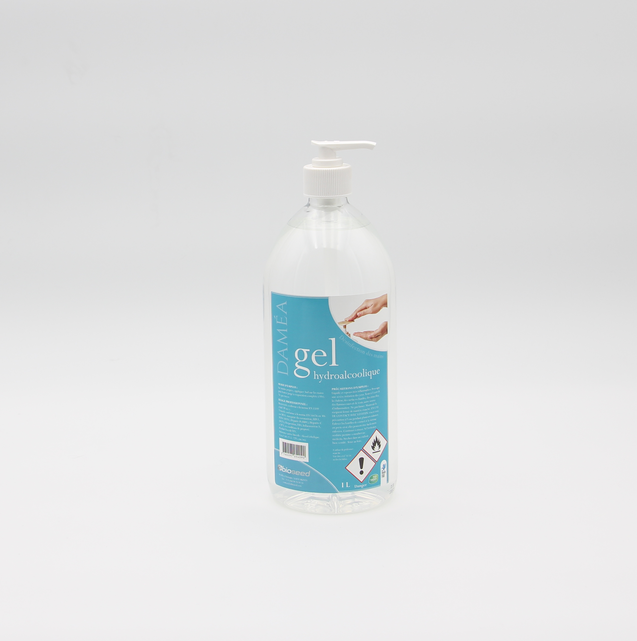 Gel hydroalcoolique à pompe - 1 L