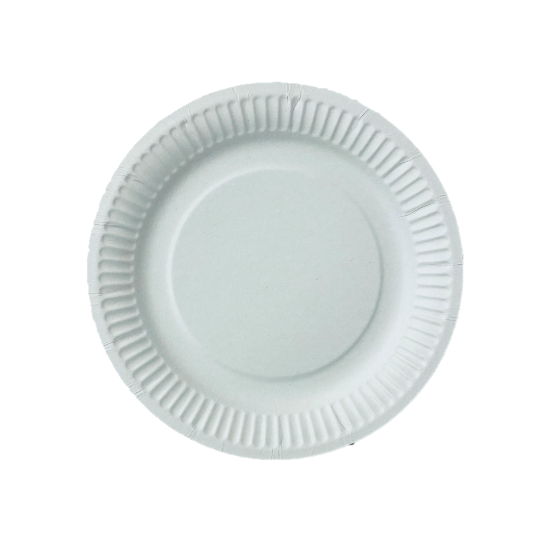 Assiette en carton recyclable diam. 23 cm - AS23CART