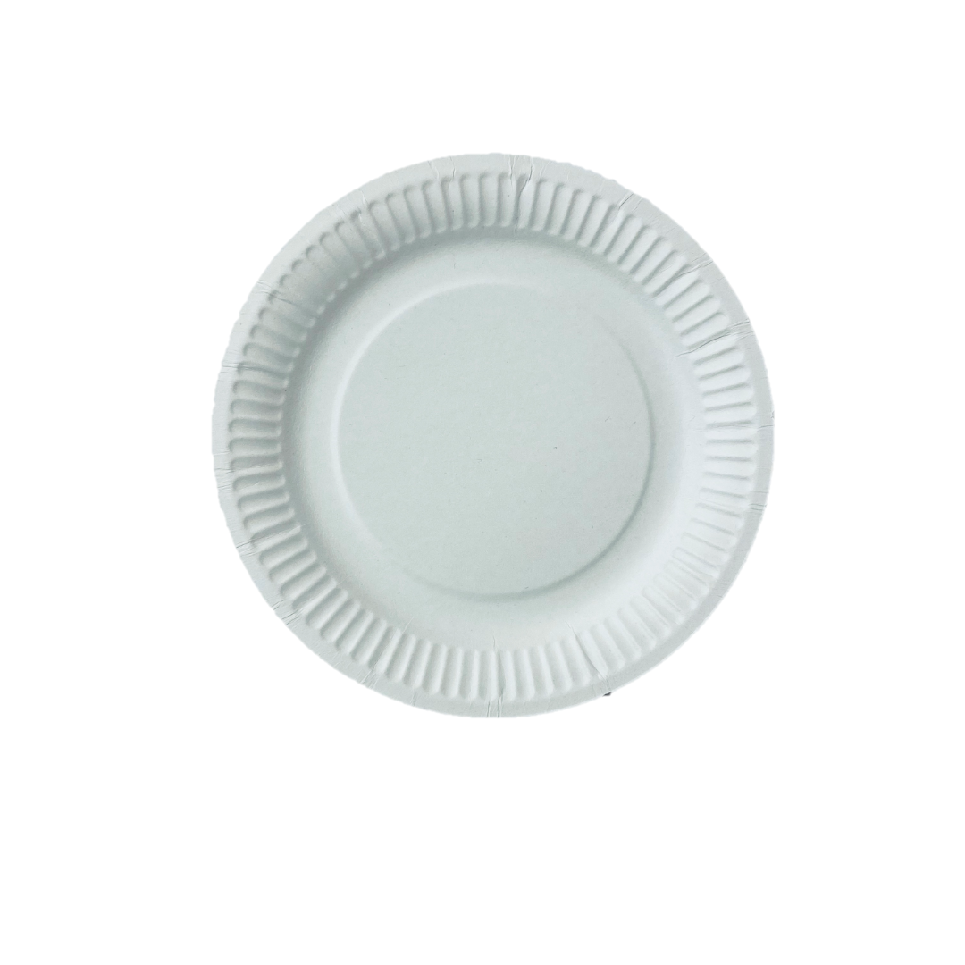 Assiette en carton recyclable diam. 15 cm - AS14CART