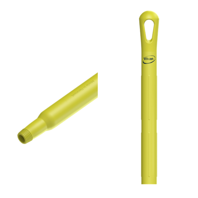 Manche en polypropylène ultra-hygiénique 150 cm - Jaune