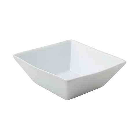 Coupelle carrée en porcelaine 12.5x12.5 cm