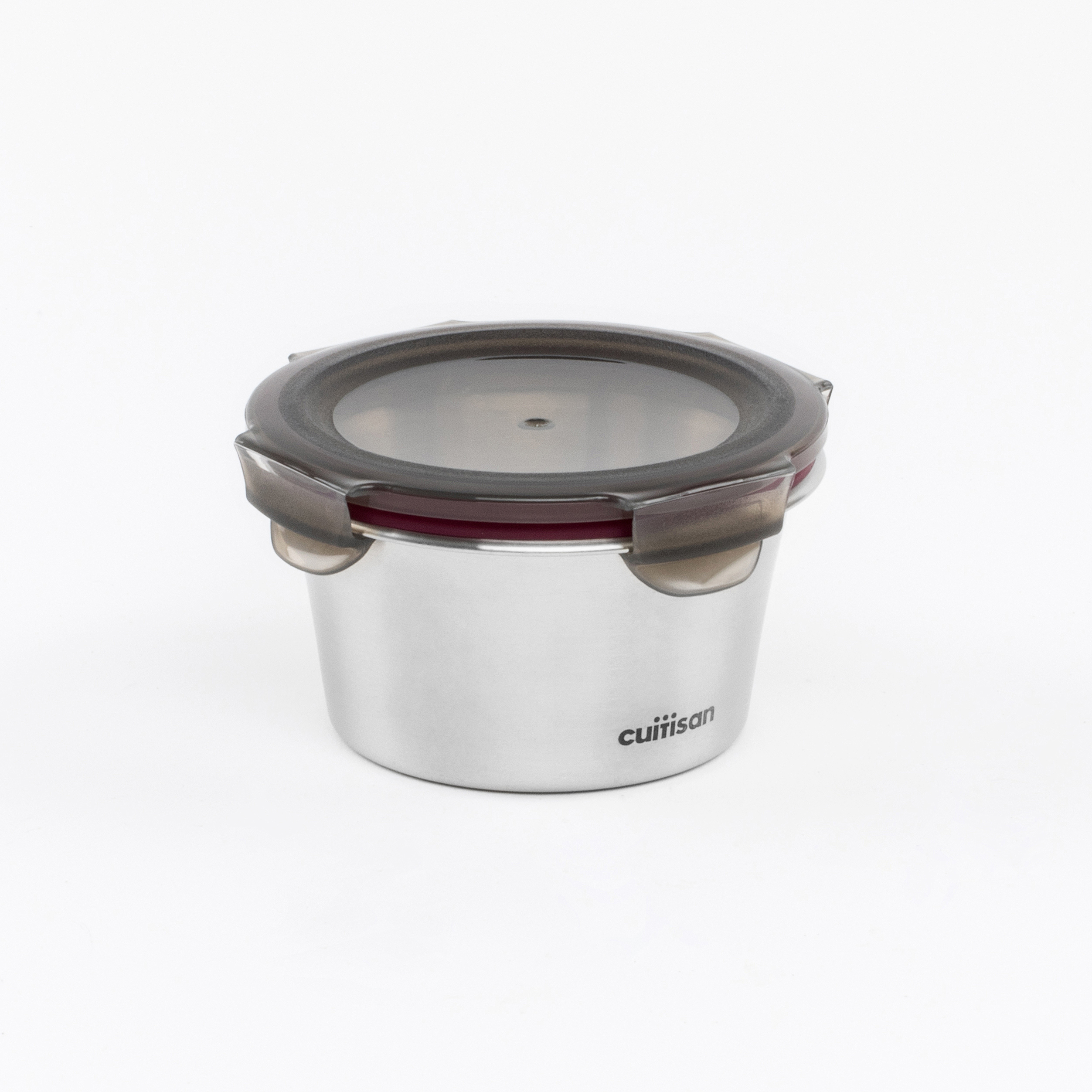 Boite ronde alimentaire en inox micro-ondable 300 ml