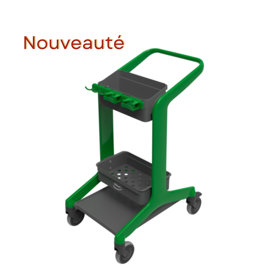 Chariot Station de Nettoyage mobile HyGo - Vert