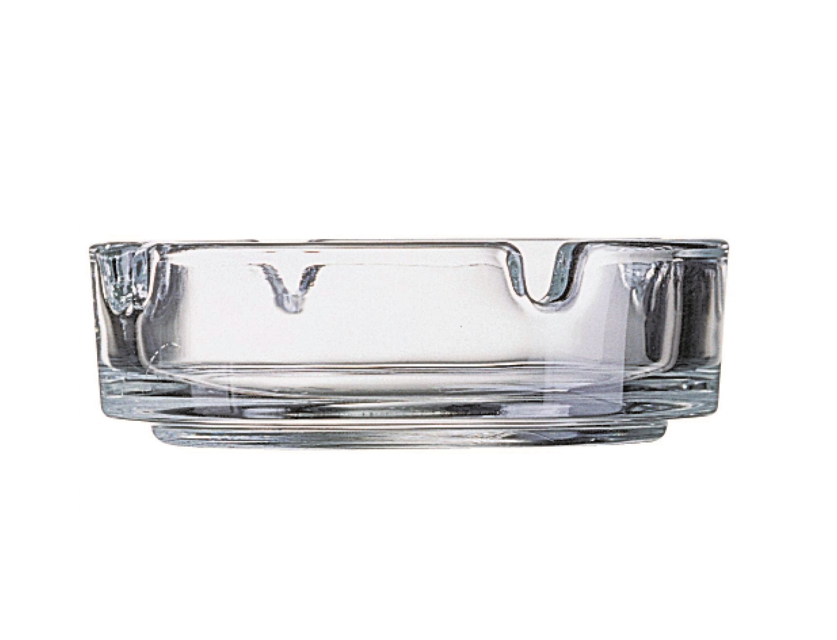 Cendrier en verre empilable