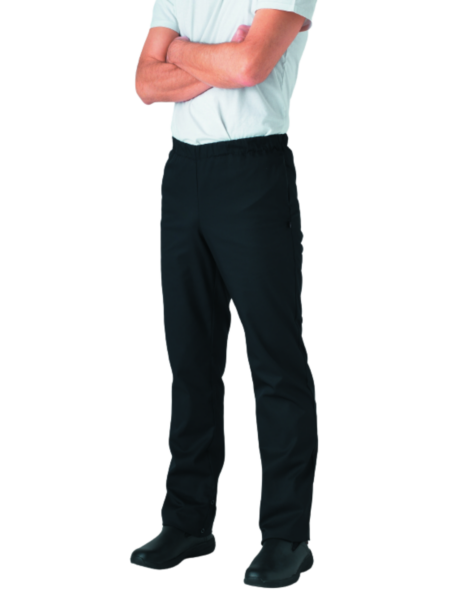 Pantalon cuisinier mixte Umini noir - T1