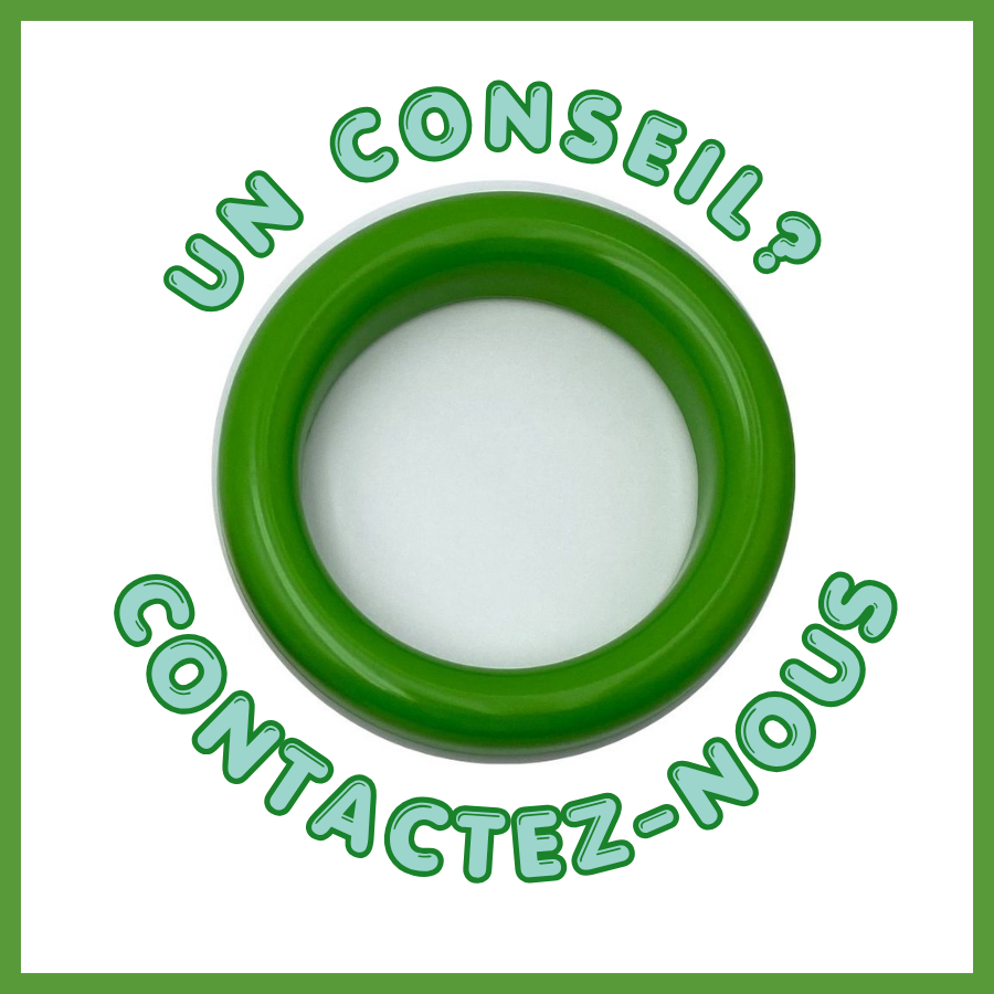 Collerette pour trou vide-d&eacute;chets diam.20 cm - Vert 