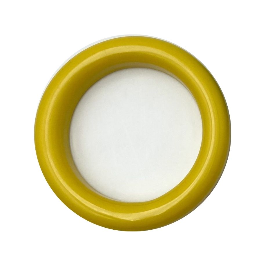 Collerette pour trou vide-déchets diam.20 cm - Jaune