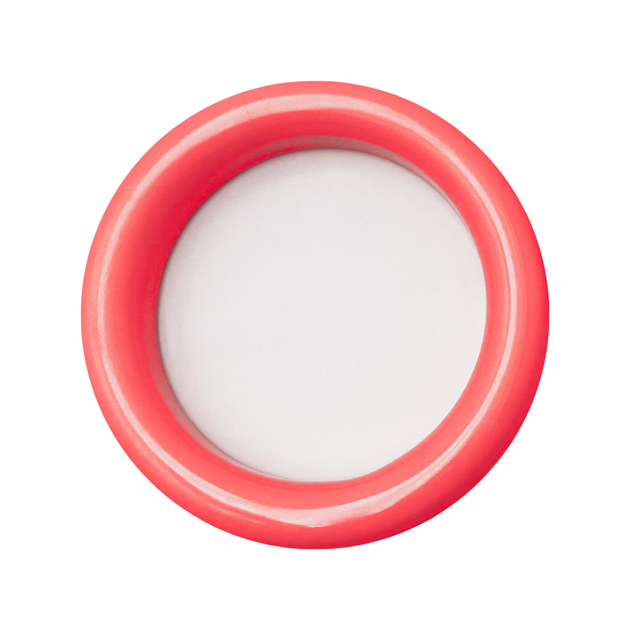 Collerette pour trou vide-déchets diam.20 cm - Rouge