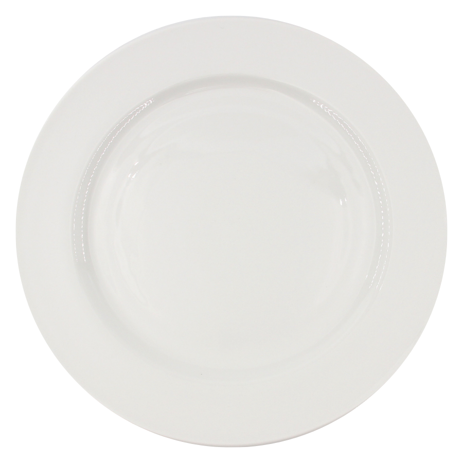 Assiette plate Sud en porcelaine diam. 26.7 cm