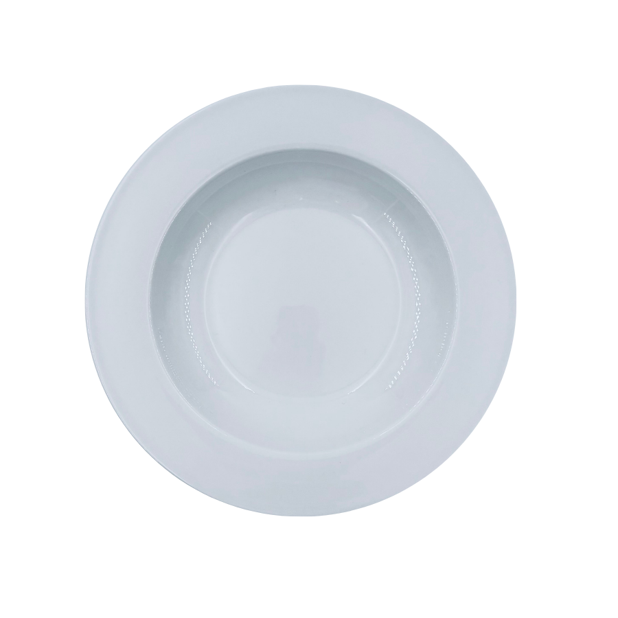 Assiette creuse Sud en porcelaine diam. 20.5 cm