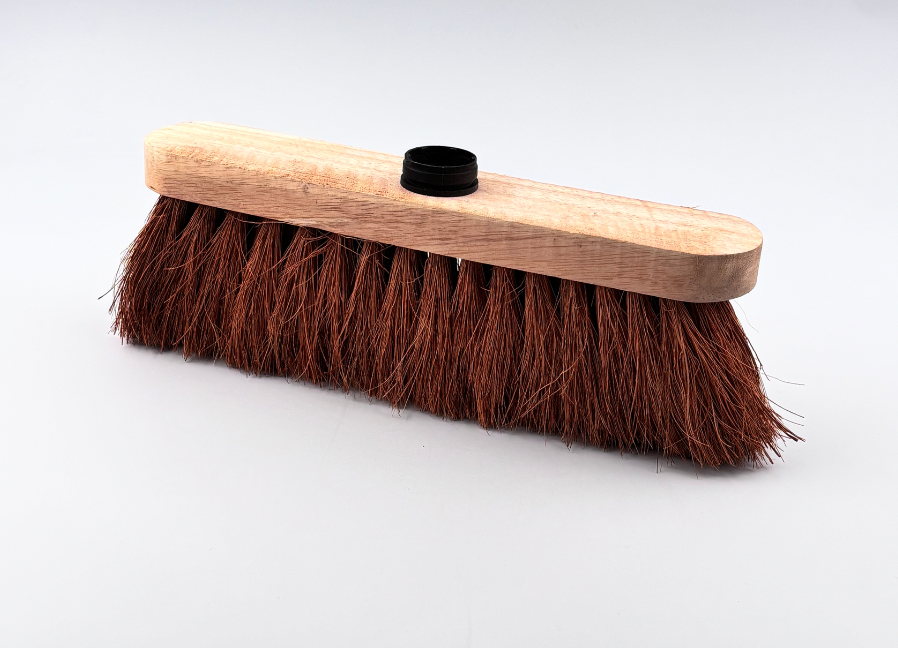 Brosse balai en fibre de coco sans manche
