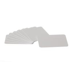 Etiquettes blanches 80 x 60 mm en paquet de 10