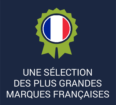 Une sélection des plus grandes marques Françaises